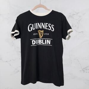 Official Guinness Brand T-Shirt * Iconic Harp Logo * Small